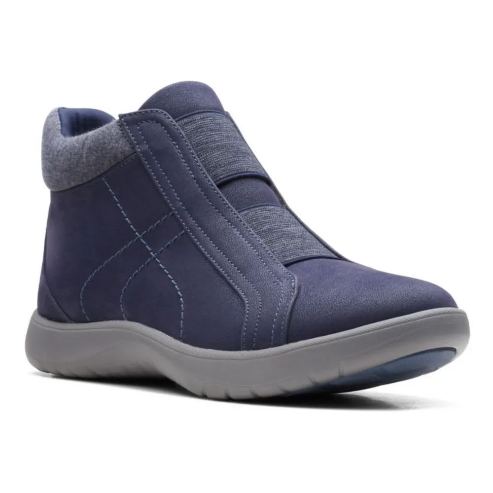 Clarks Adella Bend Dark Navy Boot (Women's)