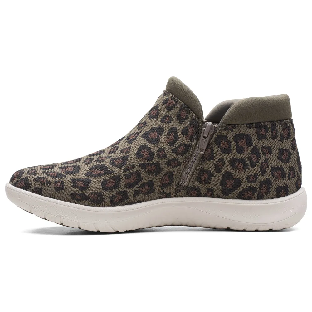 Clarks Adella Pine Dark Olive Bootie (Women's)