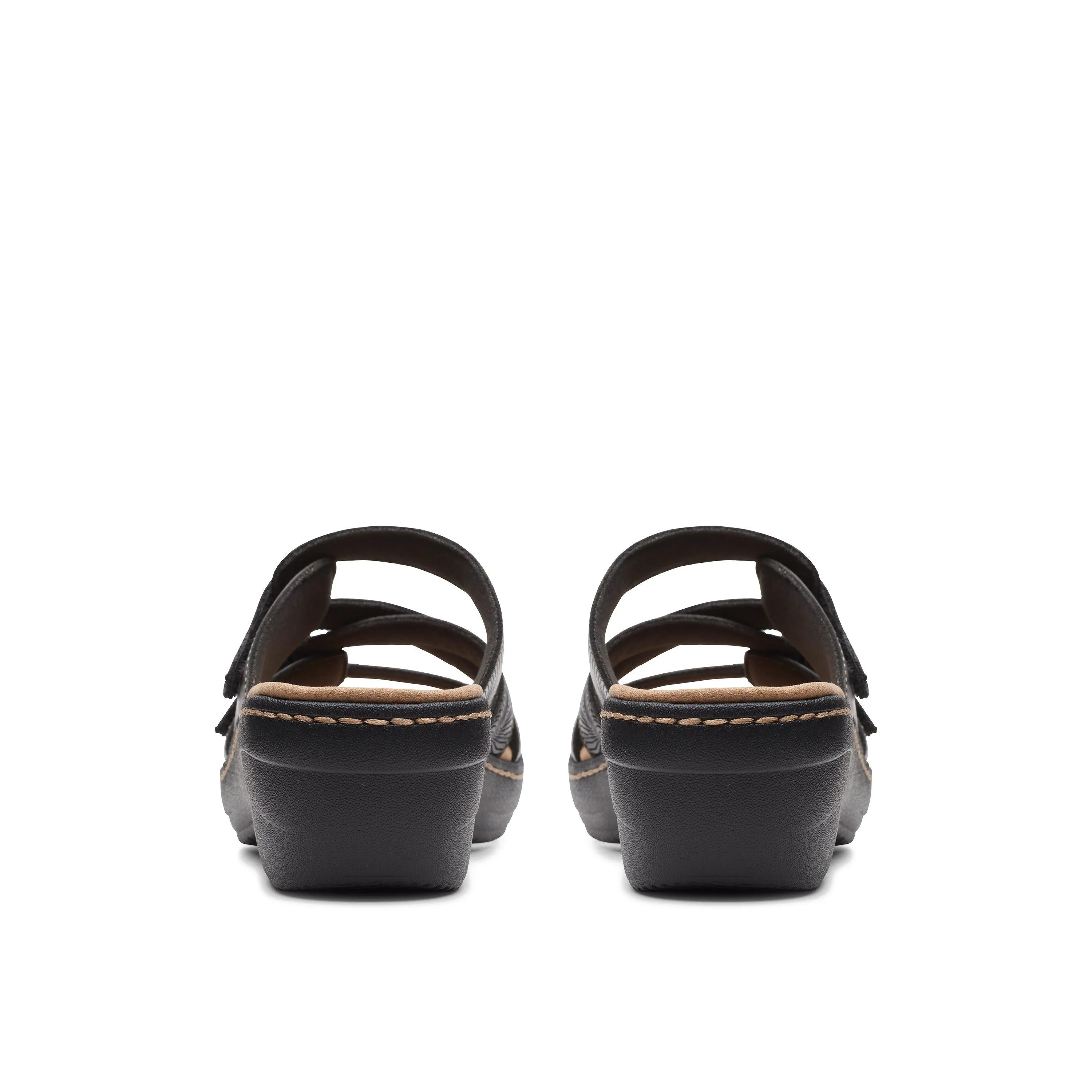 Clarks Merliah Karli in Black Leather