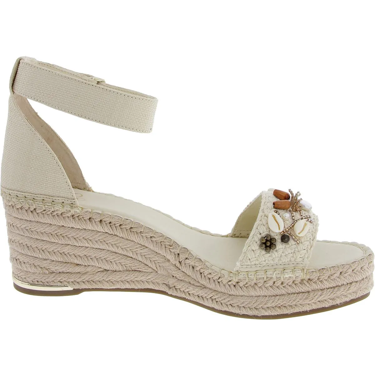 Clemens Womens Solid Leather Platform Sandals