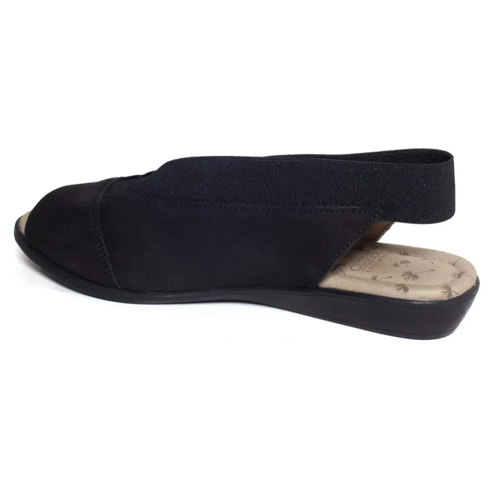 Cloud Footwear Caliber Vogue Longbeach Black Sandal (Women's)