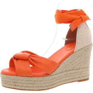 Cloudfeel Hampton Sandal Womens Woven Leather Lace-Up