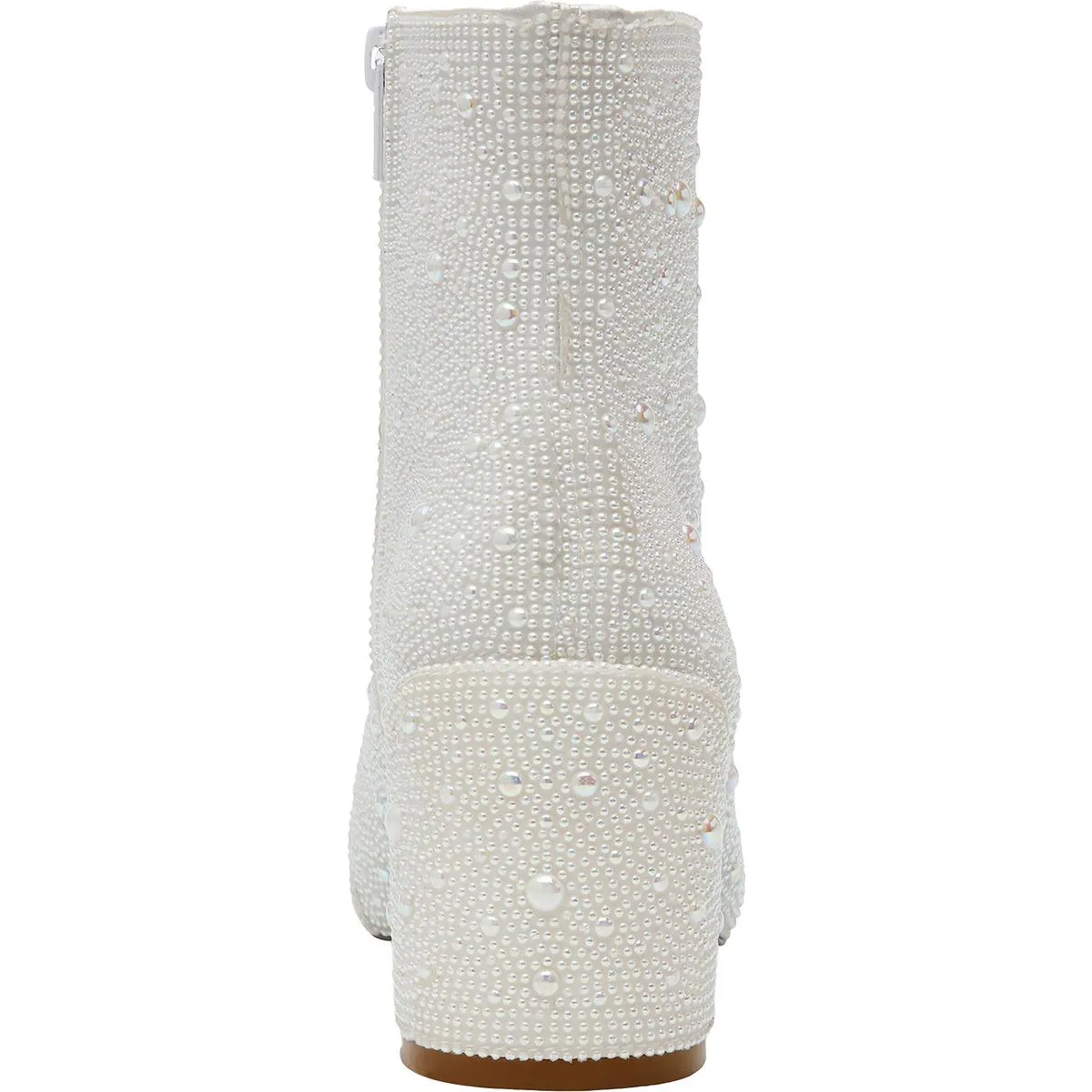 Corry Womens Iridescent Pointed Toe Booties