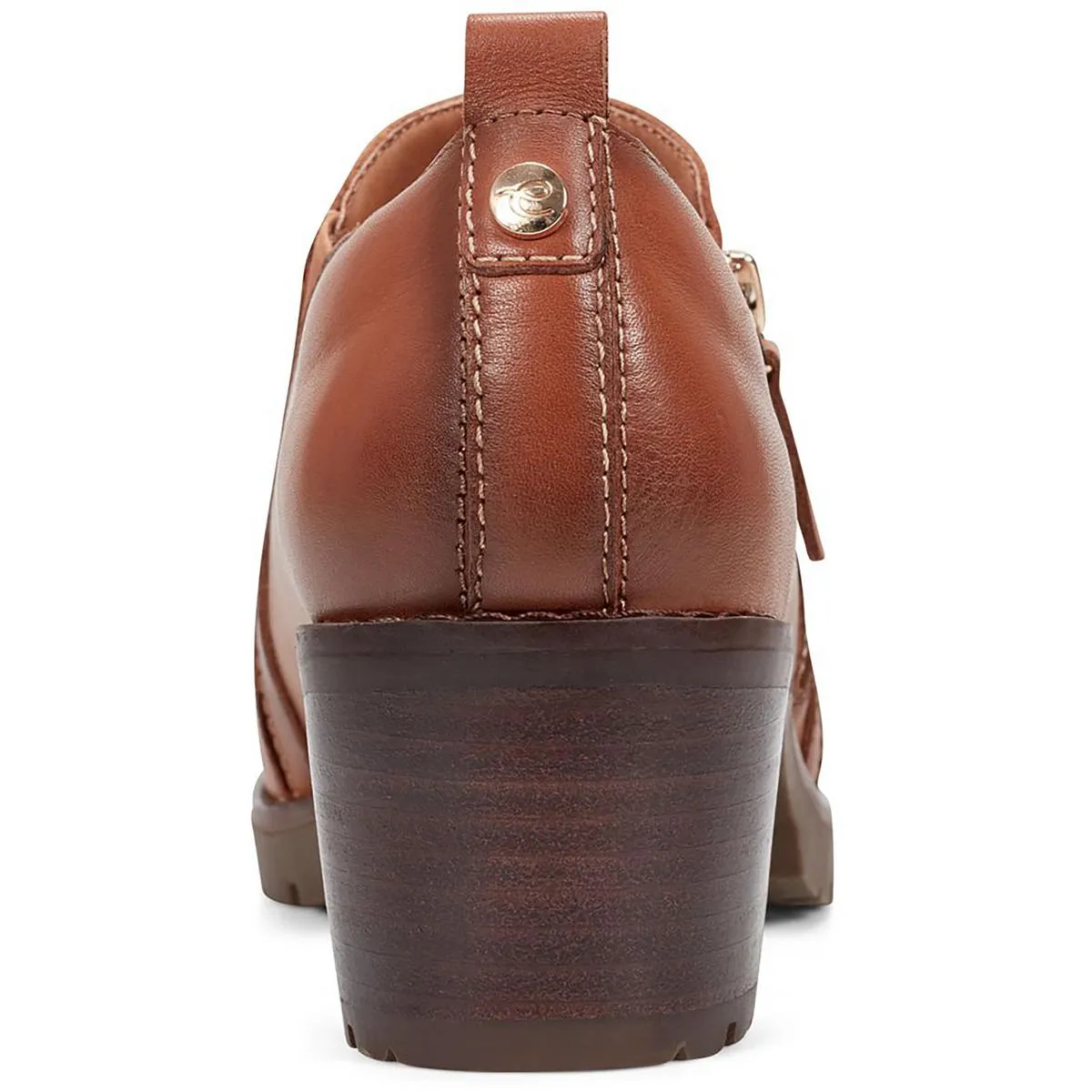 Cosa Womens Zipper Leather Shooties