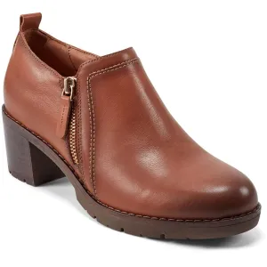 Cosa Womens Zipper Leather Shooties