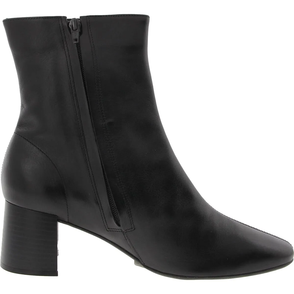 Couros Womens Solid Leather Booties