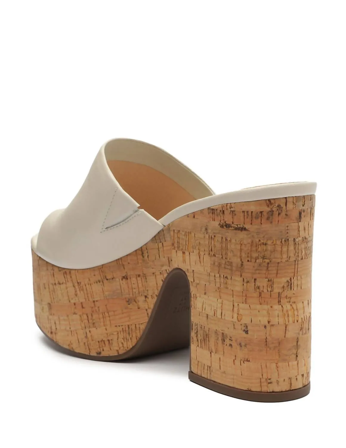 Dalle Cutout Nubuck Sandal In Pearl