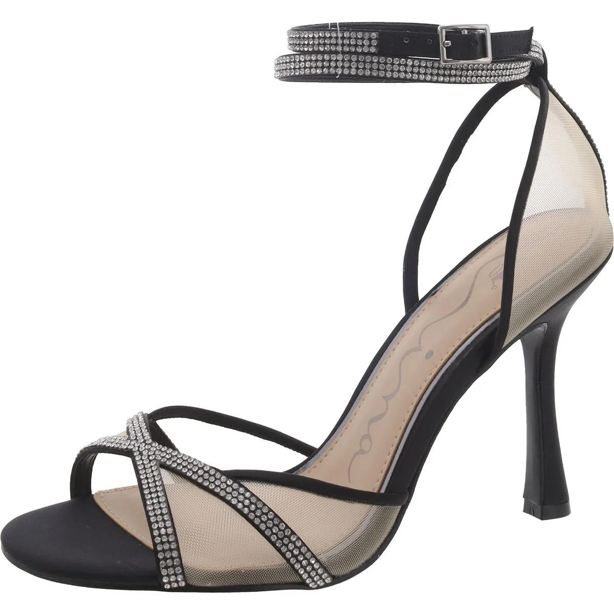 Daniela Womens Adjustable Open Toe Heels