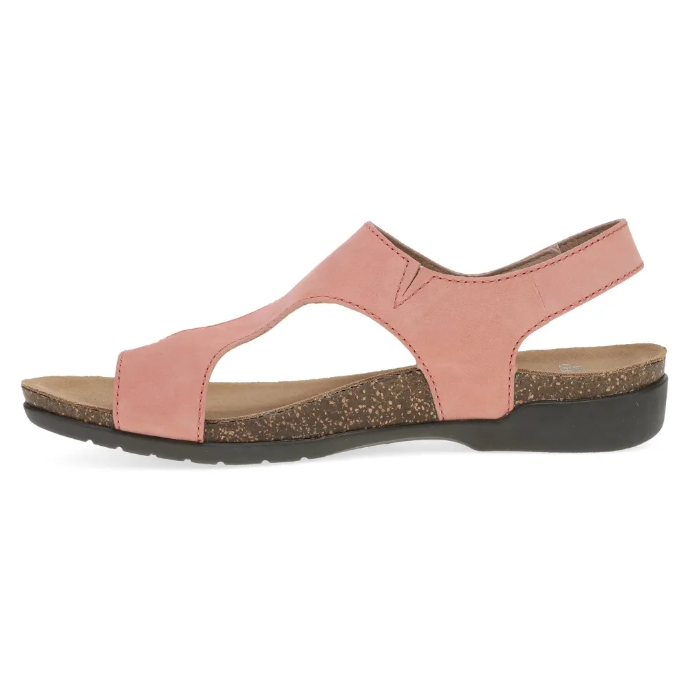Dansko Reece Rose Nubuck Sandal (Women's)
