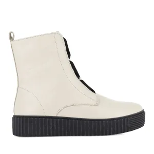 DATE - CREAM LEATHER
