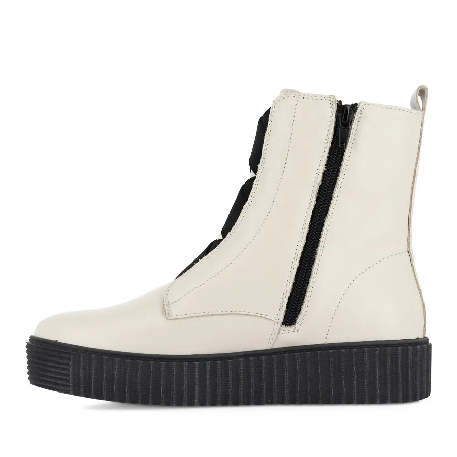 DATE - CREAM LEATHER