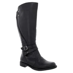 David Tate Saratoga Black Leather Boot (Women's)