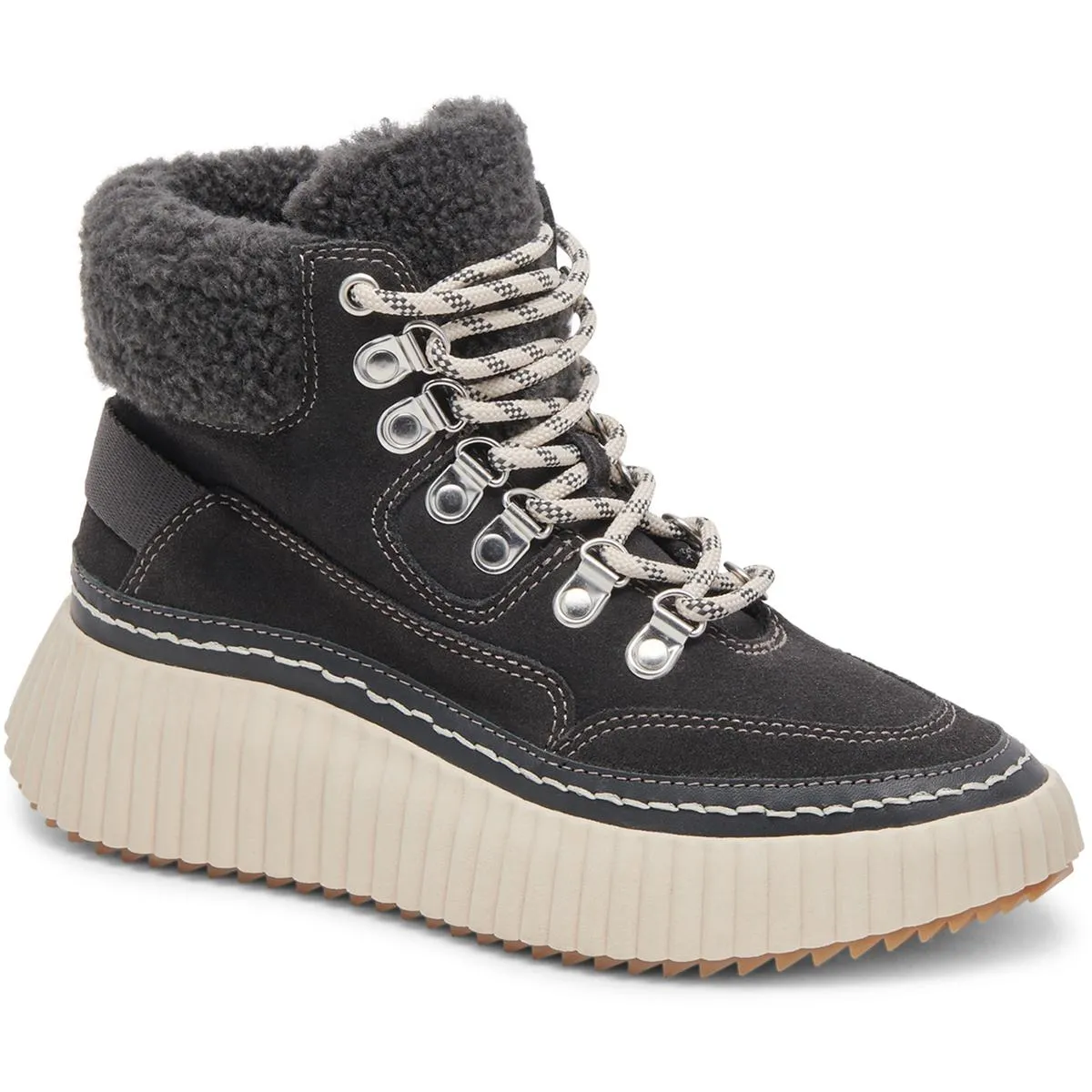 Debbie Plush Womens Suede Cold Weather Winter & Snow Boots