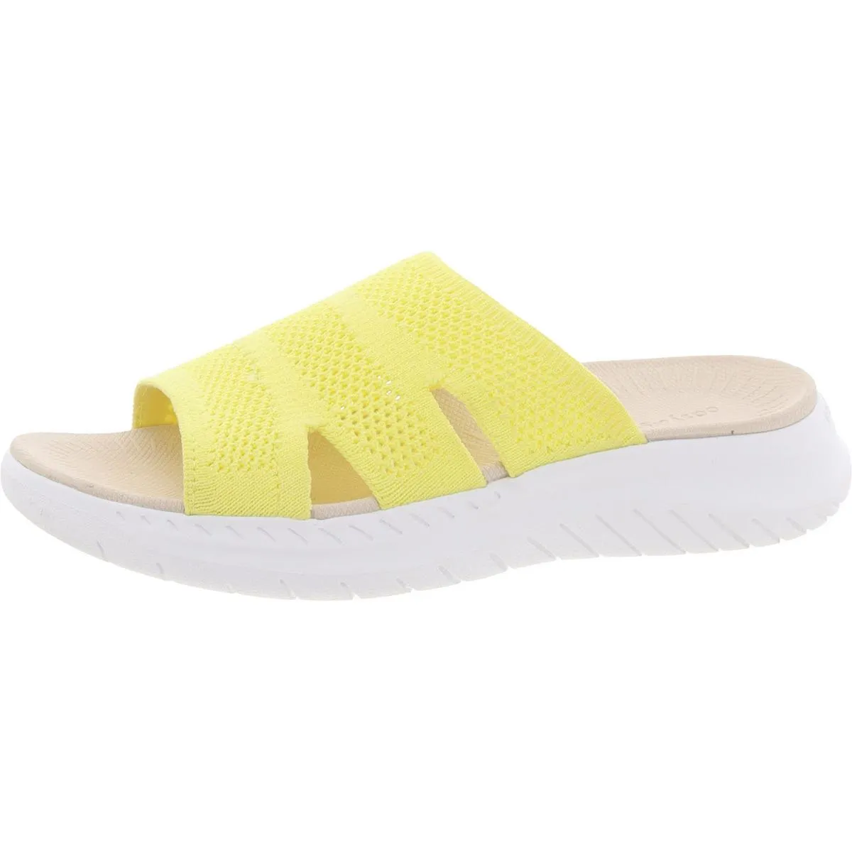 Deion Womens Slip On Open Toe Pool Slides