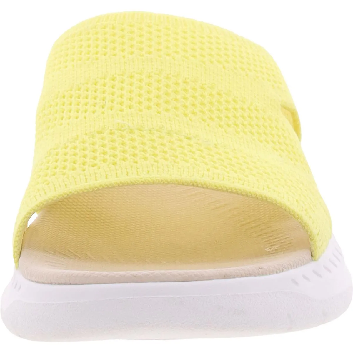 Deion Womens Slip On Open Toe Pool Slides