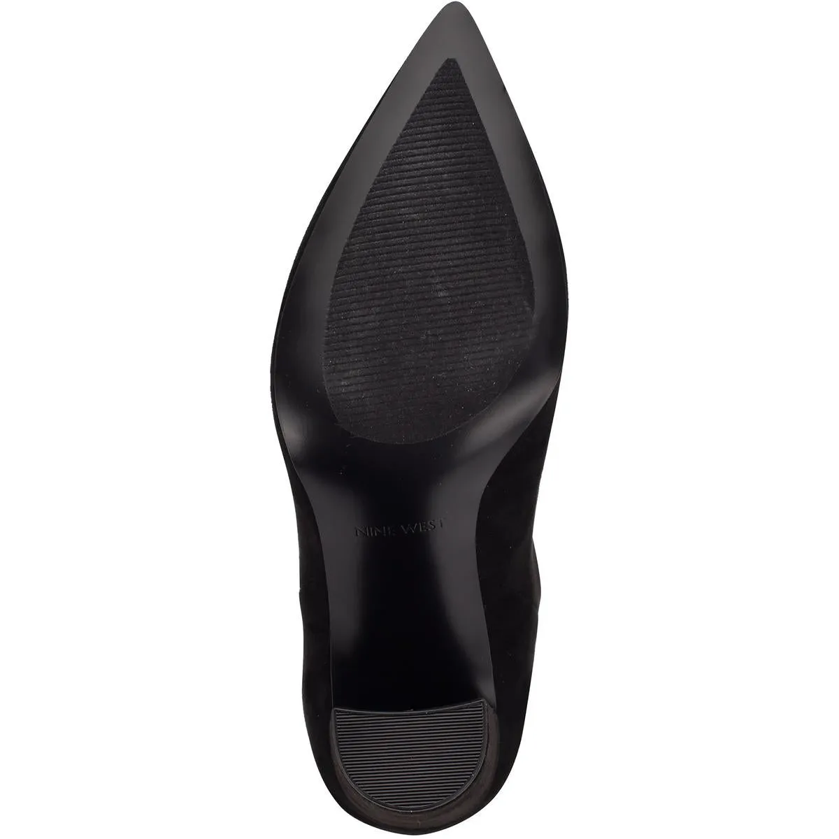 Denner 2 Womens Microsuede Covered Heel Mid-Calf Boots