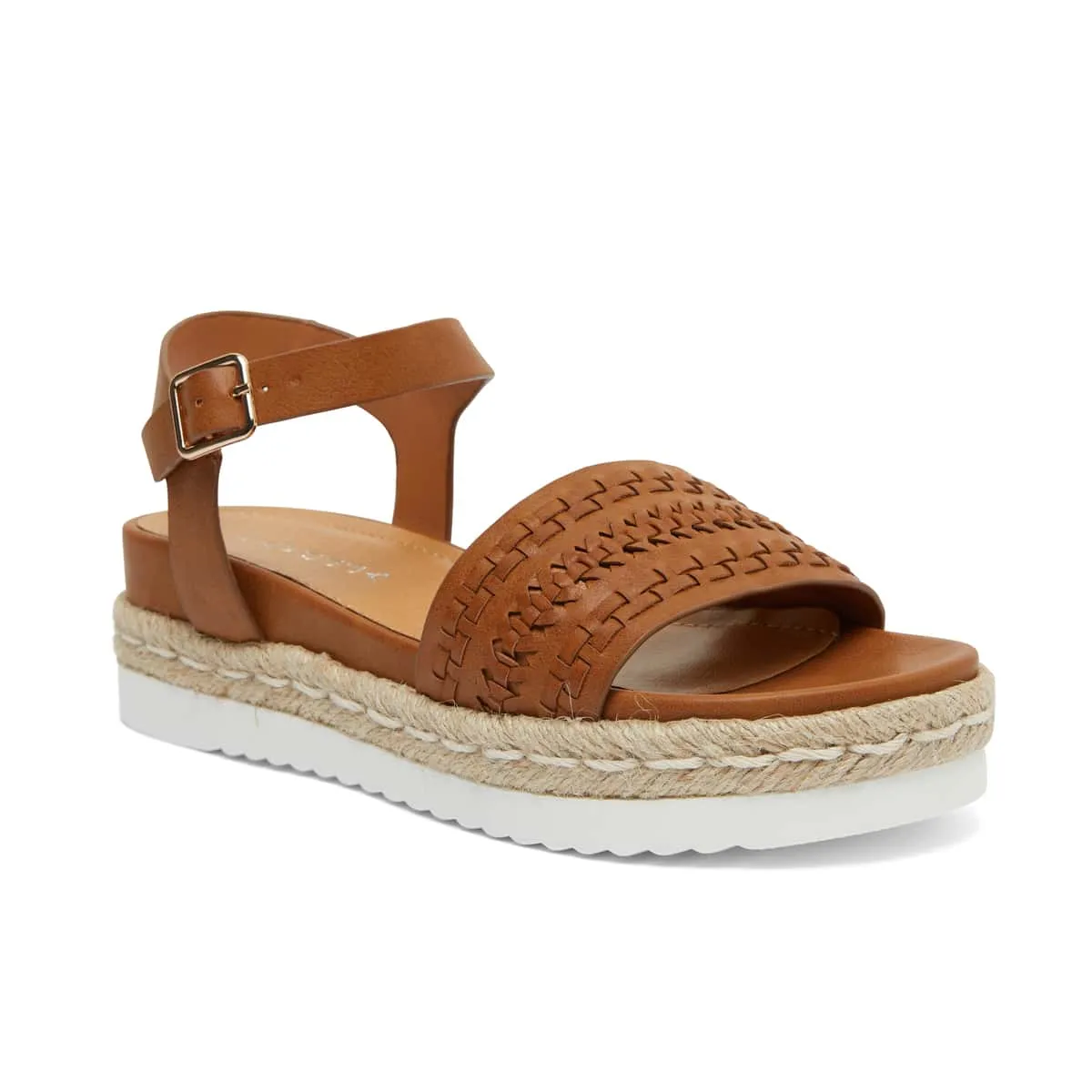 Derek Espadrille in Tan Smooth