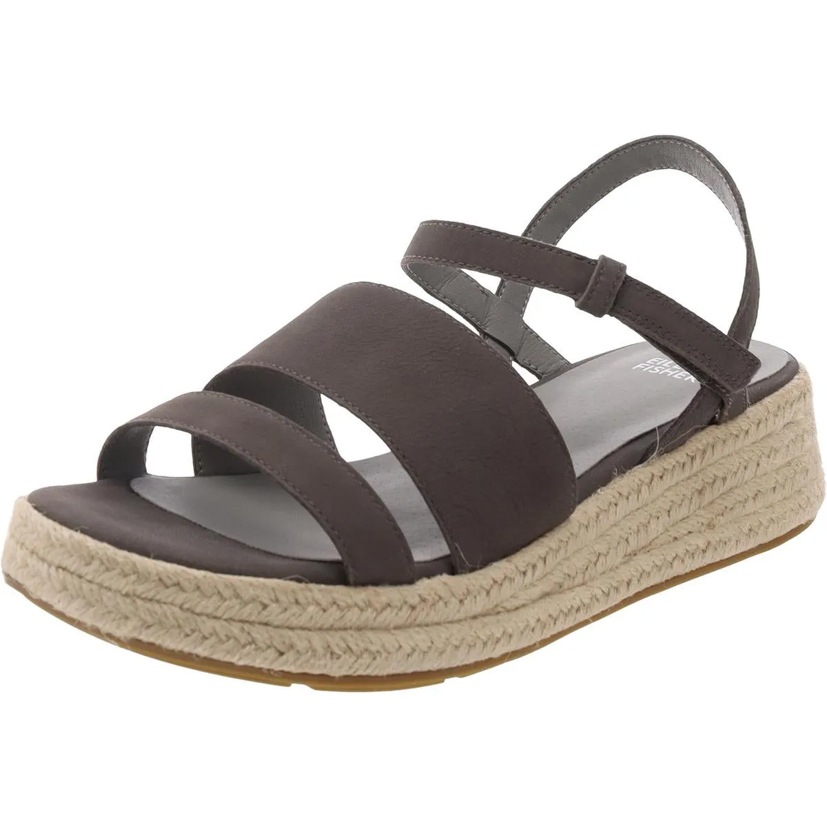 DEVIN Womens Laceless Manmade Wedge Sandals