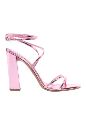 Diana Sandals With Metallic Finish