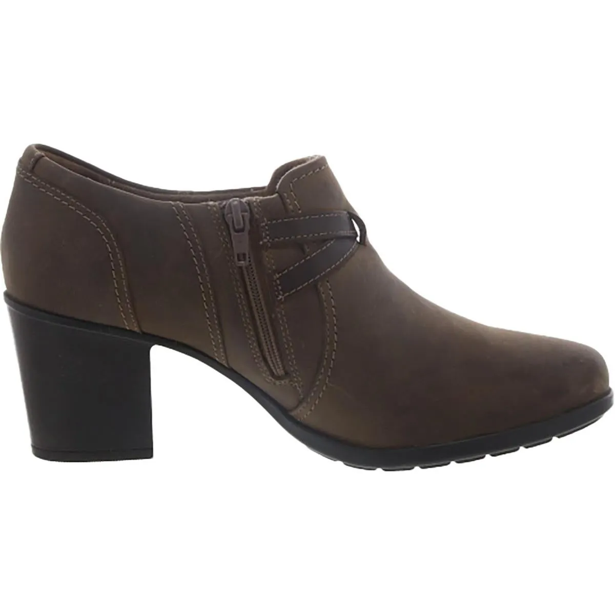 Diane Lela Womens Block Heel Padded Insole Ankle Boots
