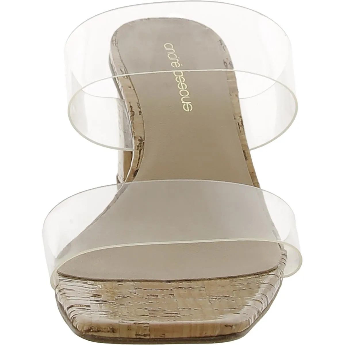 Didi Womens Vinyl Mule Slide Sandals