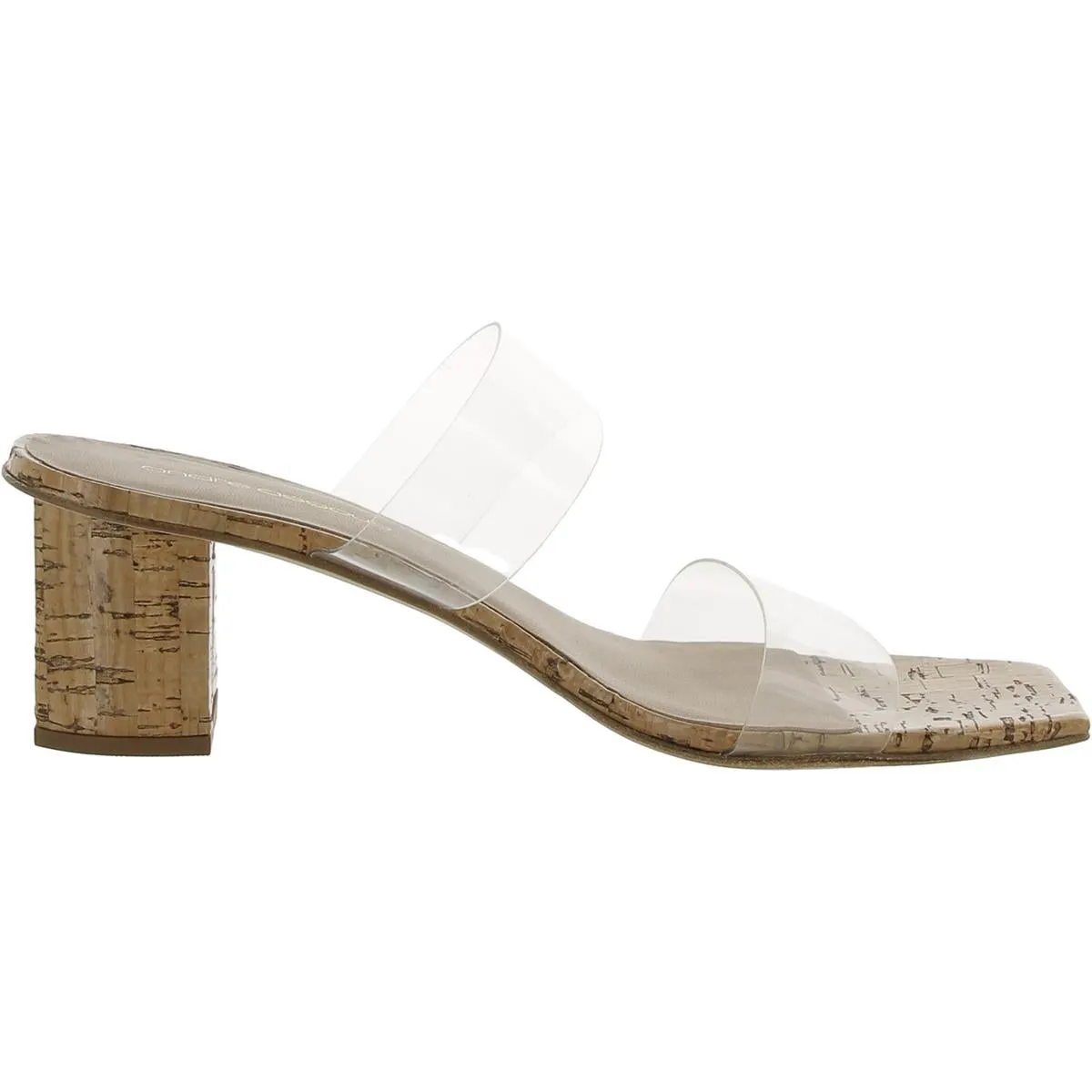 Didi Womens Vinyl Mule Slide Sandals