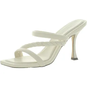 Diosa 90 Womens Leather Slip On Heels