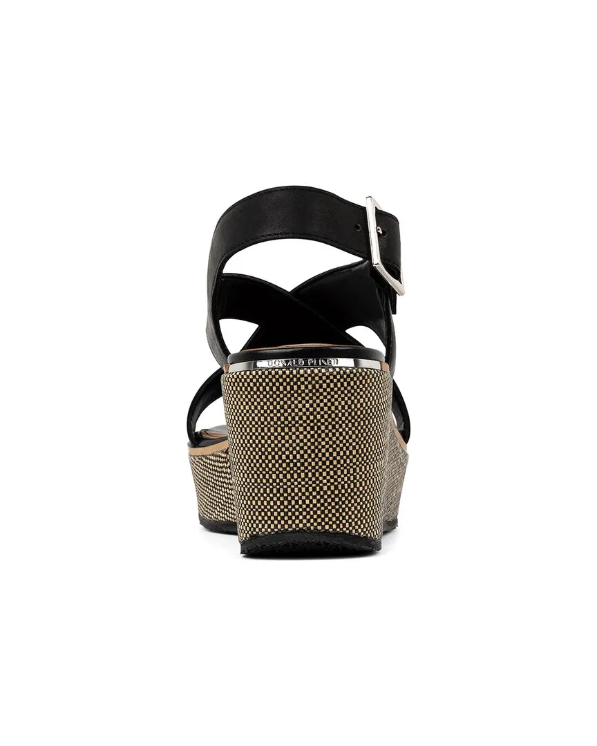 Donald Pliner Alanee01 Leather Slingback Wedge Sandal