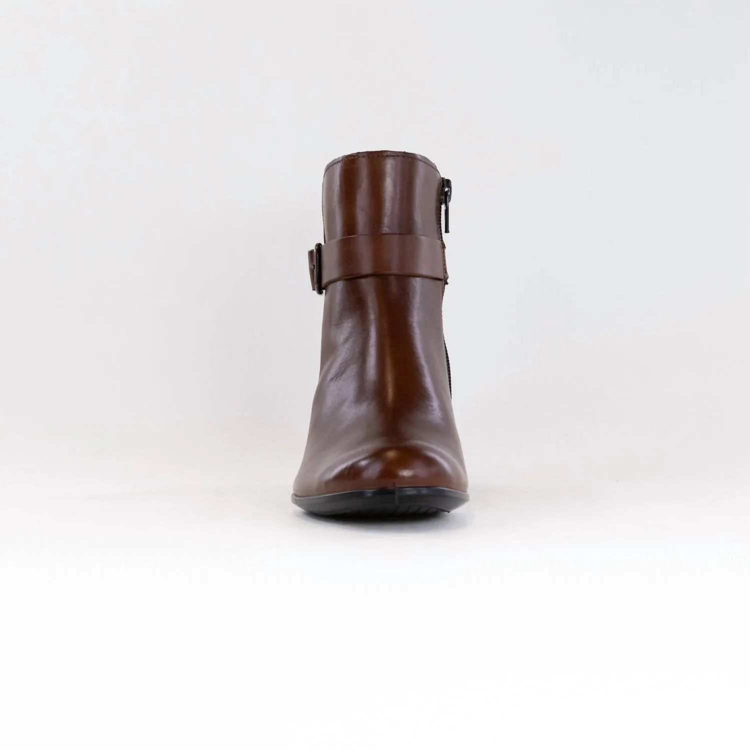 Dress Classic 35Mm Buckle Ankle Boot In Walnut