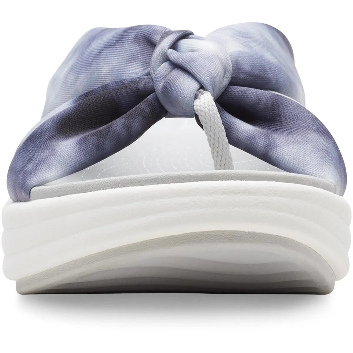 Drift Ave Womens Tie-Dye Cushioned Wedge Sandals