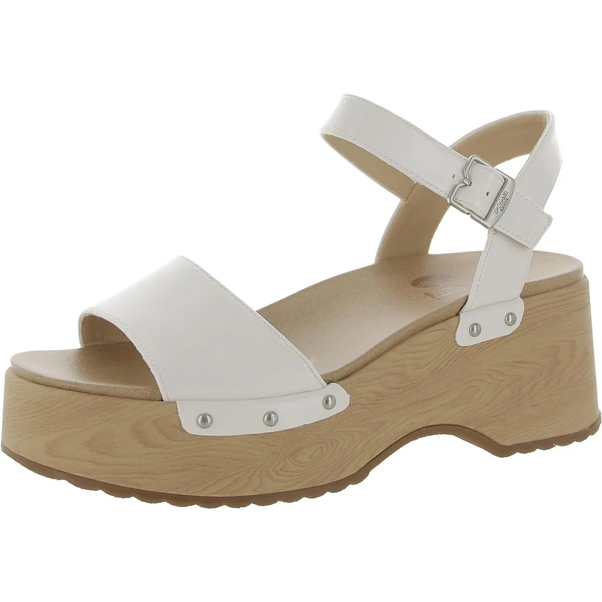Dublin Womens Studded Ankle Strap Platform Sandals