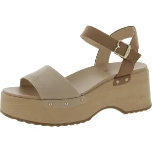 Dublin Womens Studded Ankle Strap Platform Sandals