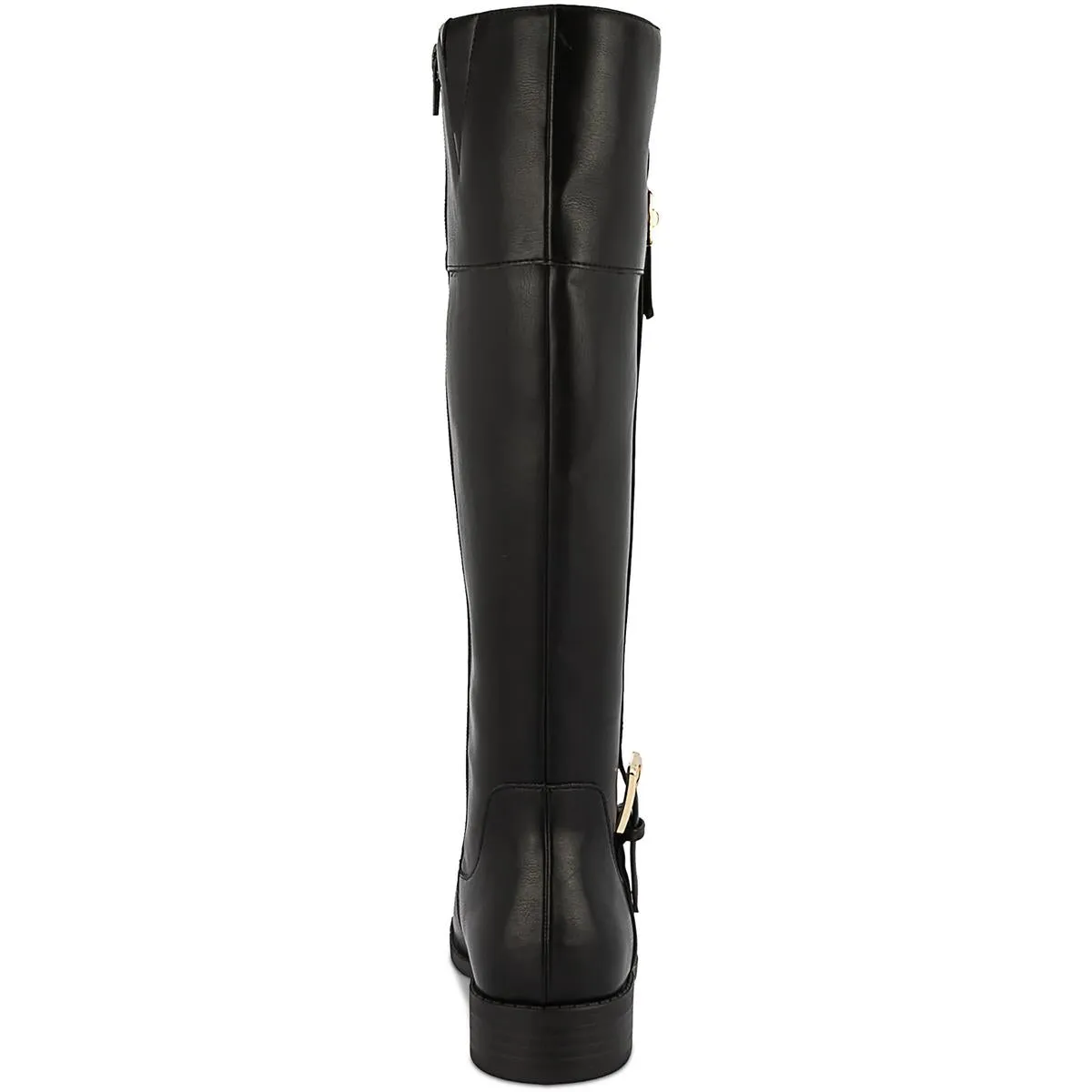 Edenn Womens Faux Leather Wide Calf Knee-High Boots