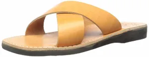 Elan Slide Sandal In Tan