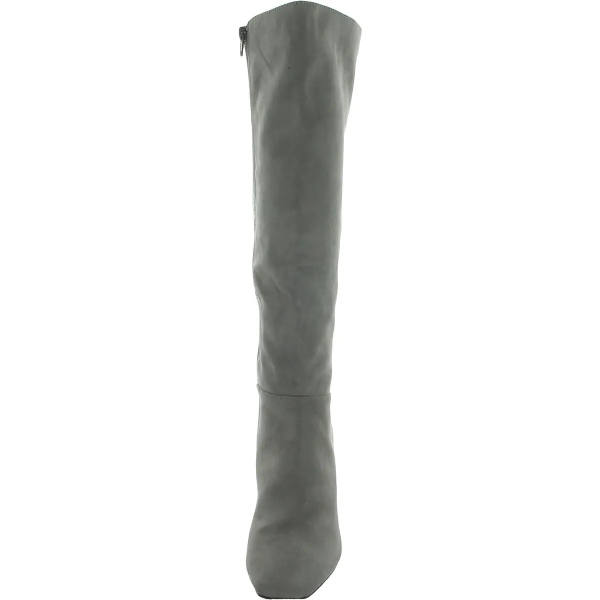 elisabeth Womens Zip Up Snake Print Knee-High Boots