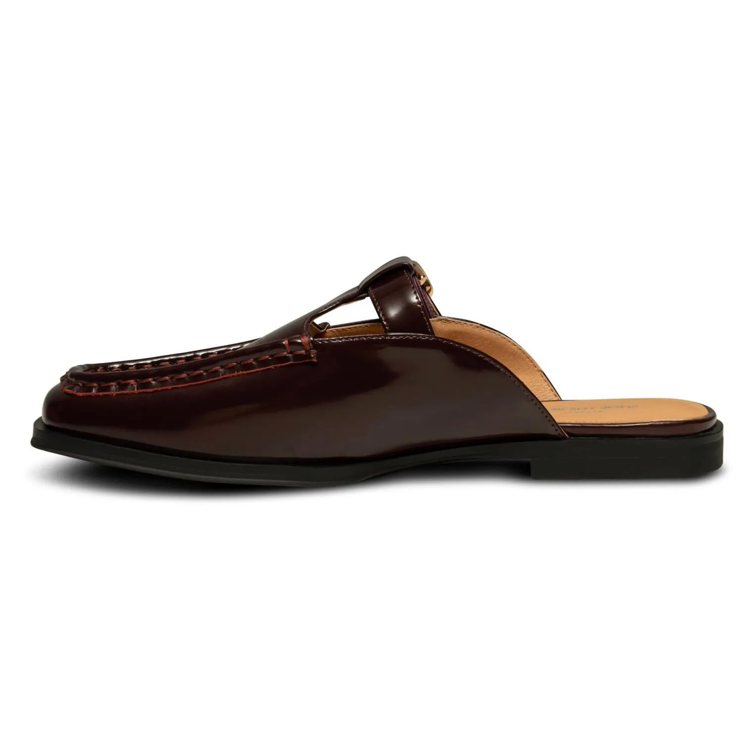 Erika Slide In Bordeux High Shine