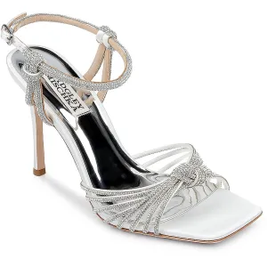 ESTELLA Womens Satin Square toe Heels