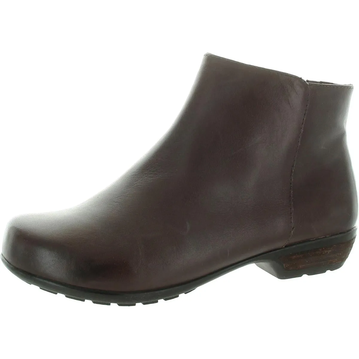 EZRA Womens Leather Ankle Boots