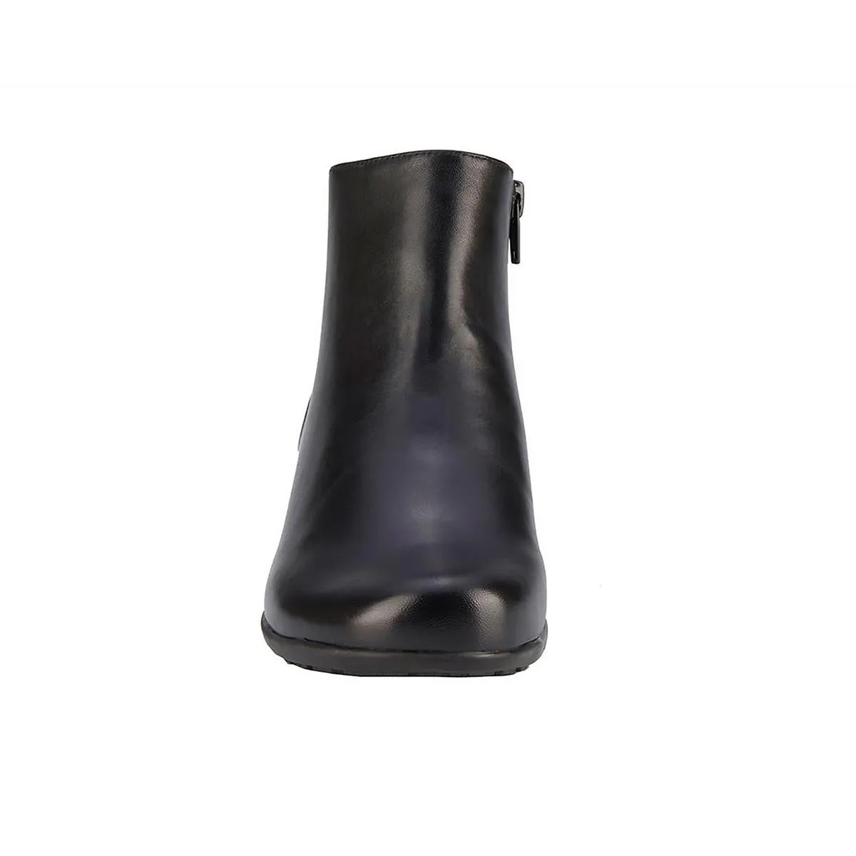 EZRA Womens Leather Ankle Boots