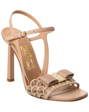 Ferragamo Gabriela X10 Leather Sandal
