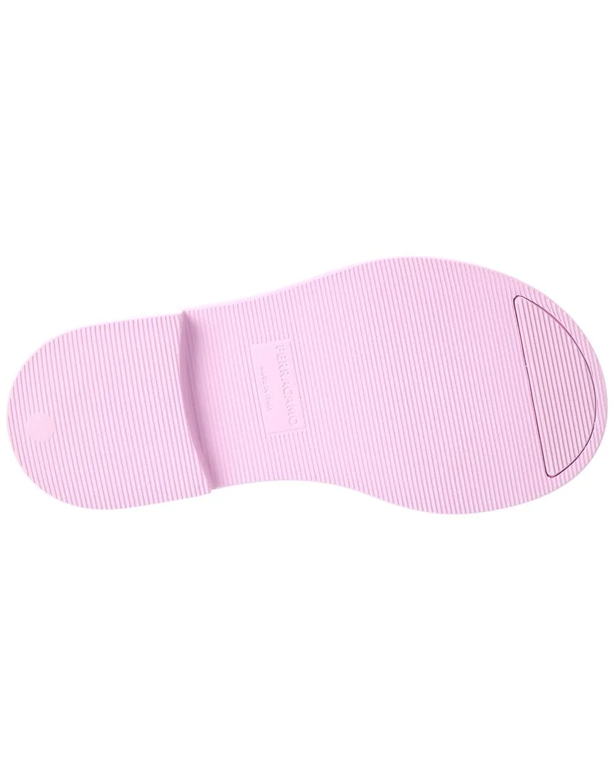 Ferragamo Giuneva 3D Logo Rubber Sandal