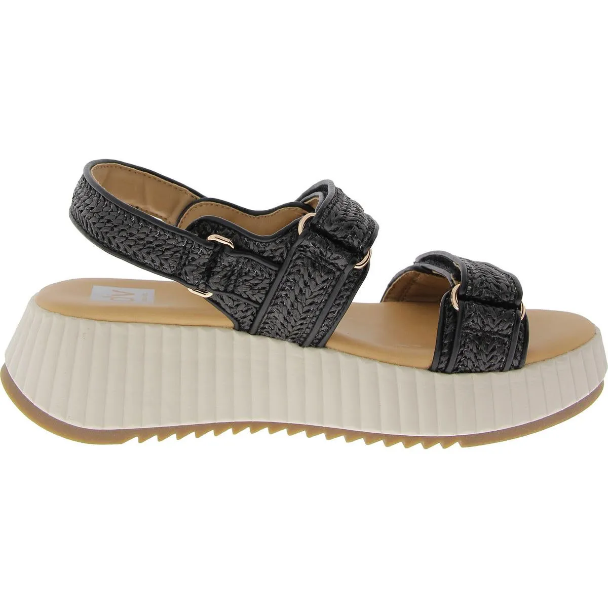 Fighter Womens Adjustable Platform Sport Sandals