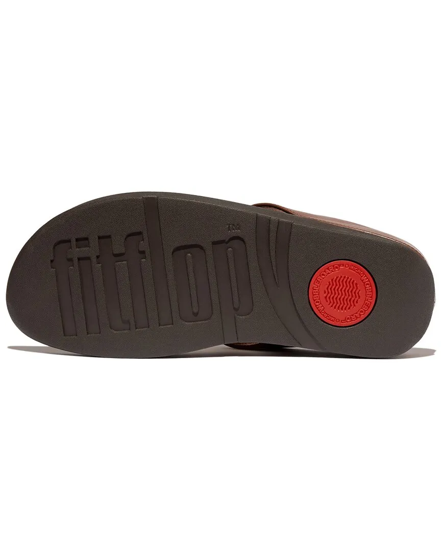 FitFlop Fino Leather Toe Post Sandal