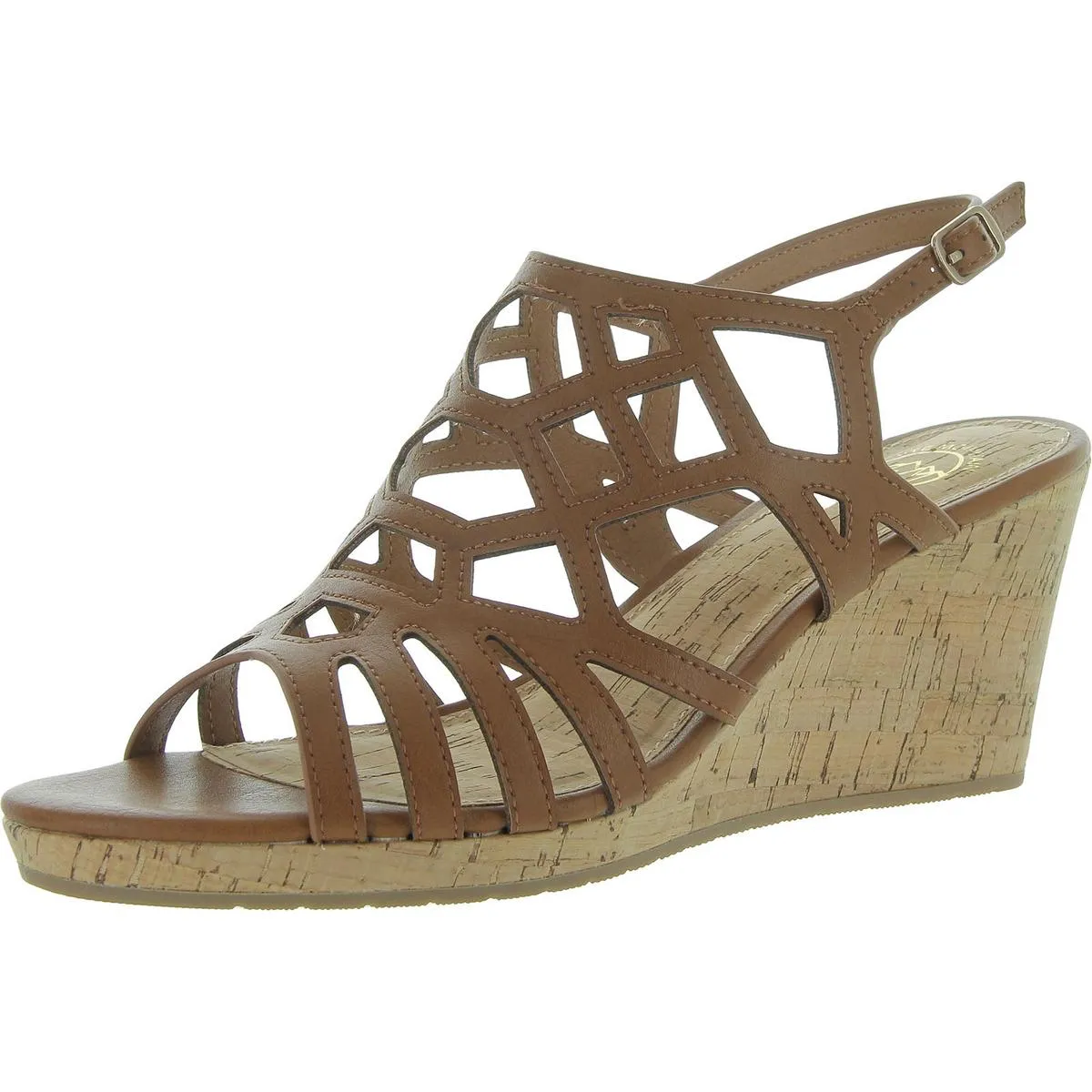 Flaming Womens Sling Back Wedges Wedge Sandals