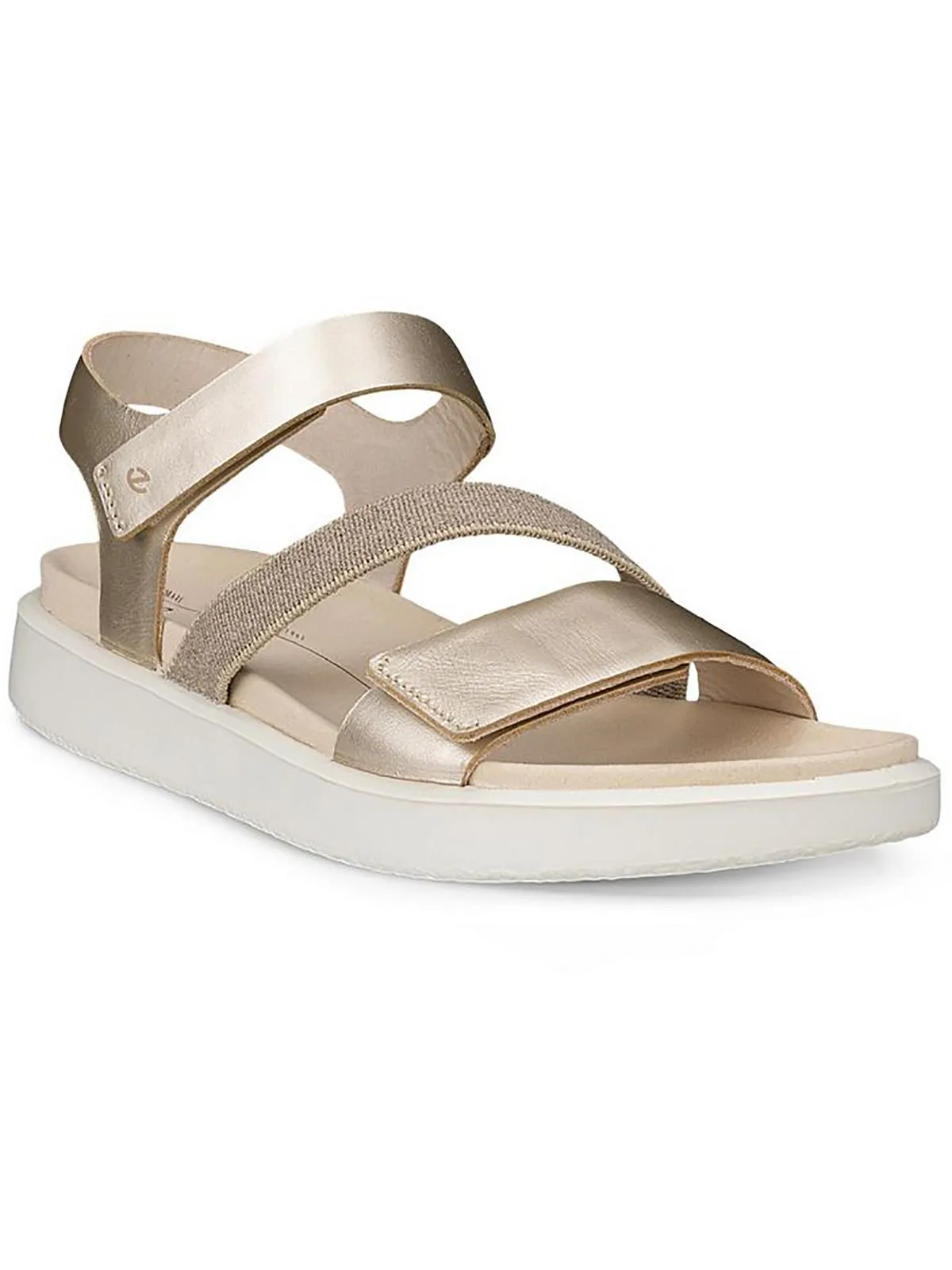 Flowt 2 Womens Velcro Leather Wedge Sandals
