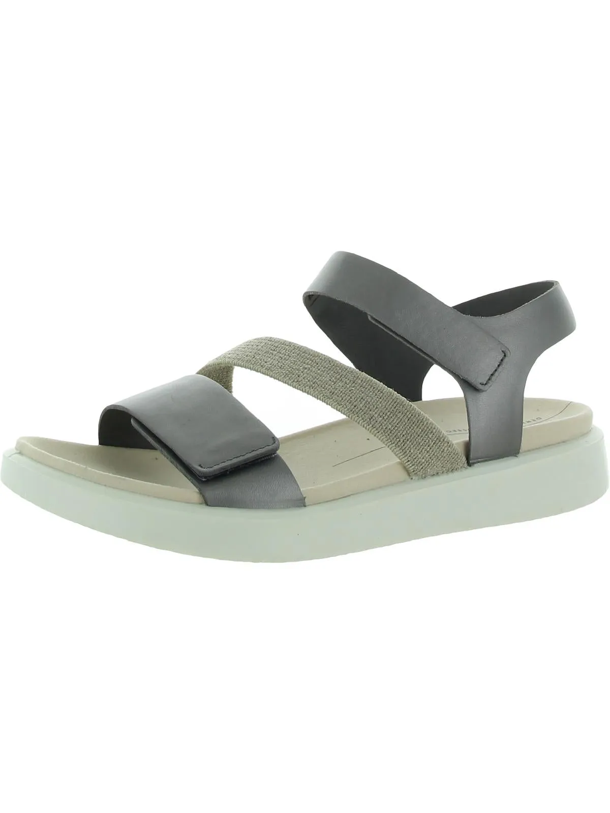 Flowt 2 Womens Velcro Leather Wedge Sandals