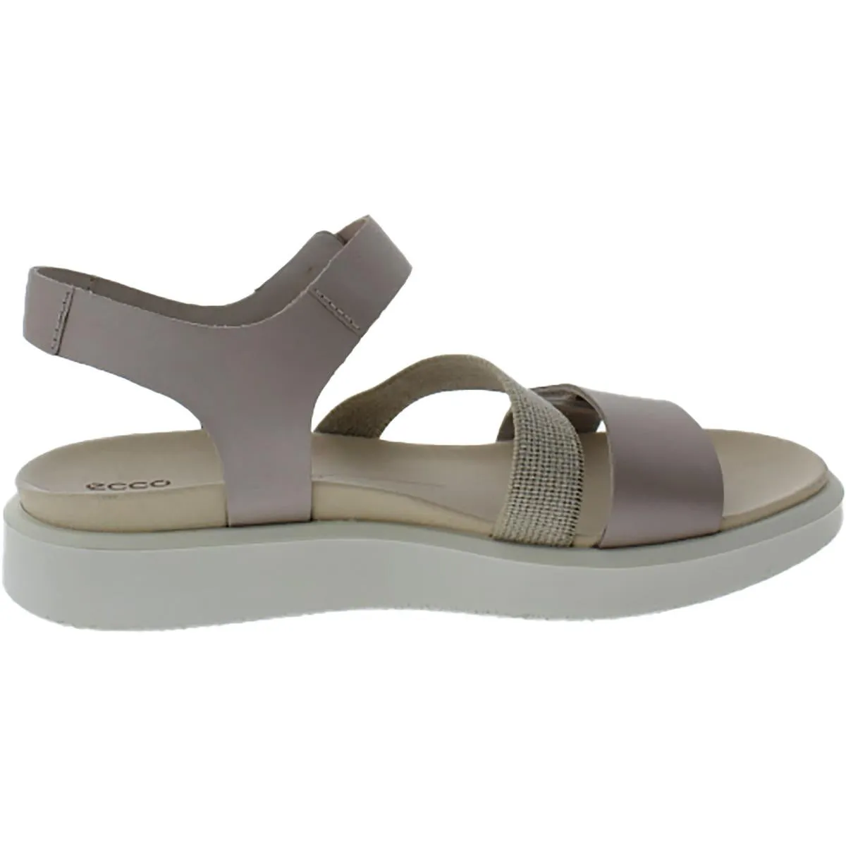 Flowt 2 Womens Velcro Leather Wedge Sandals