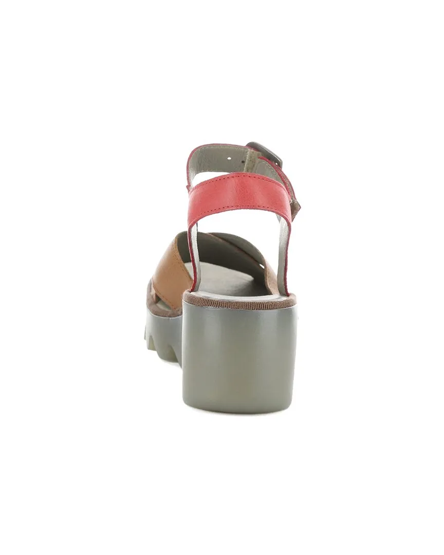 FLY London Bace Leather Sandal