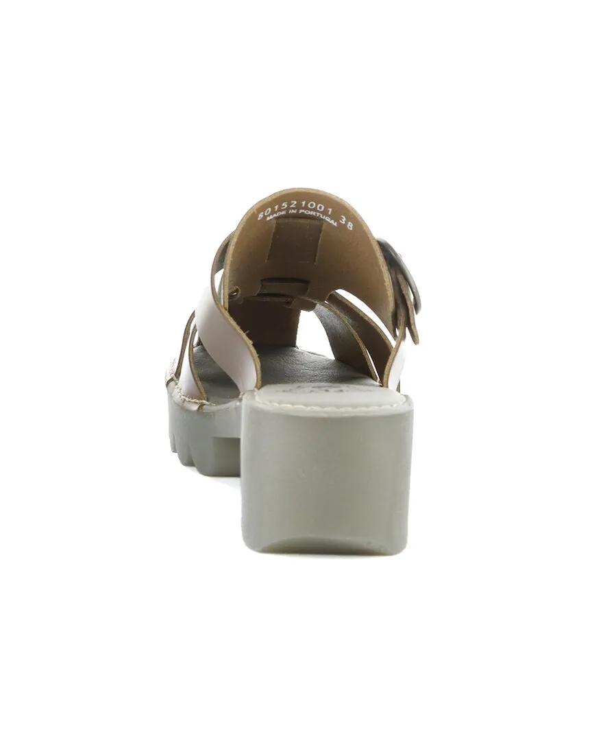 FLY London Envy Leather Sandal