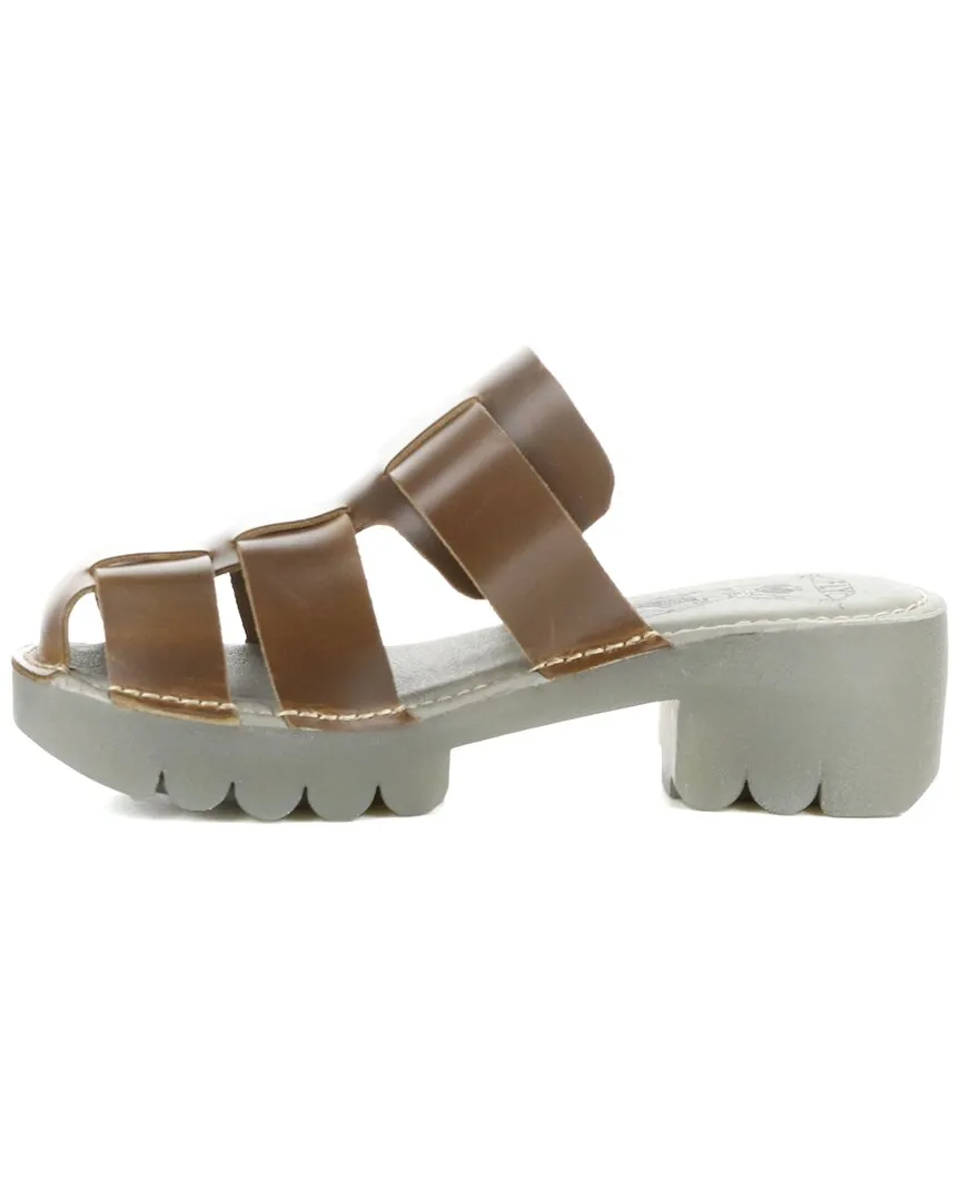 FLY London Envy Leather Sandal